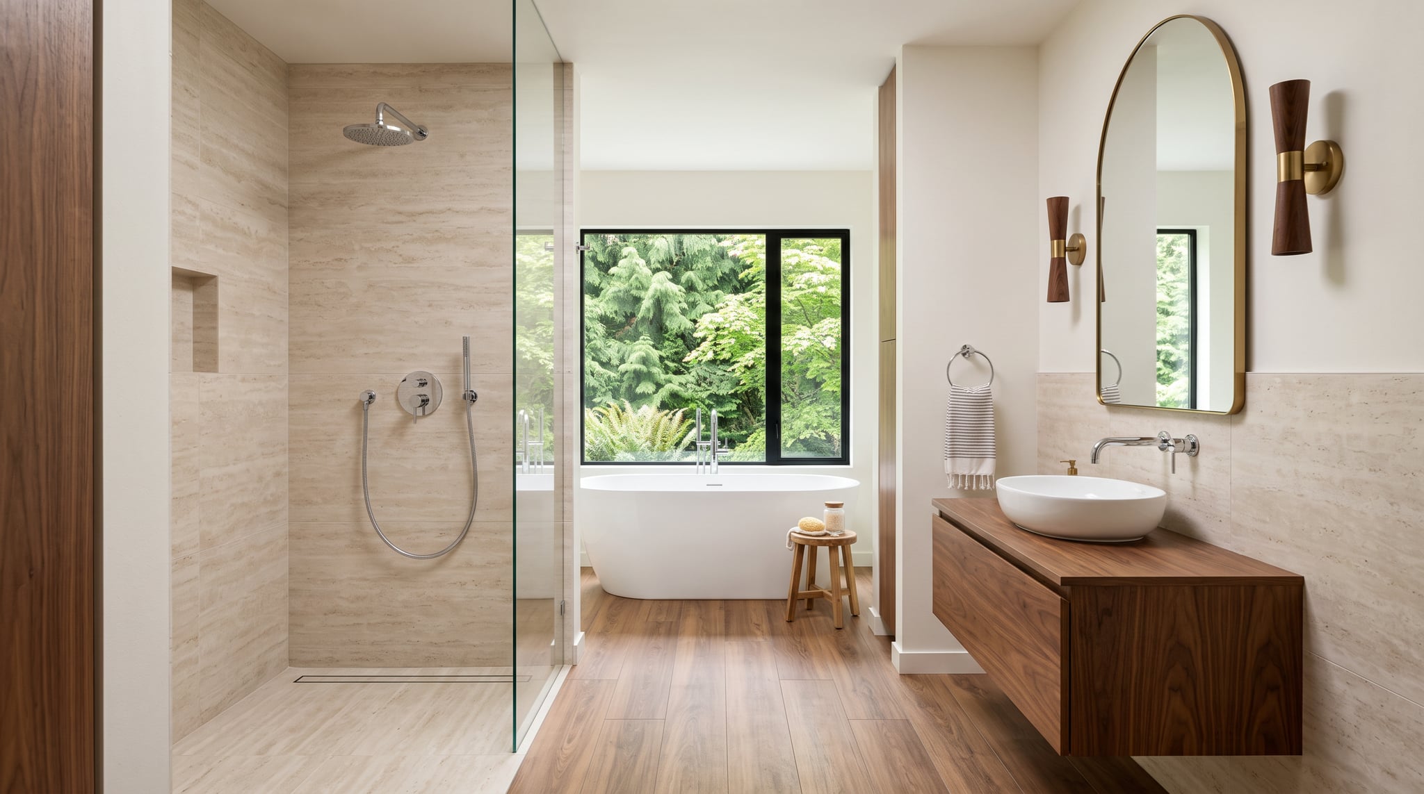 Montes Bathroom Remodeling Inc, bathroom remodeling in Seattle, finished project